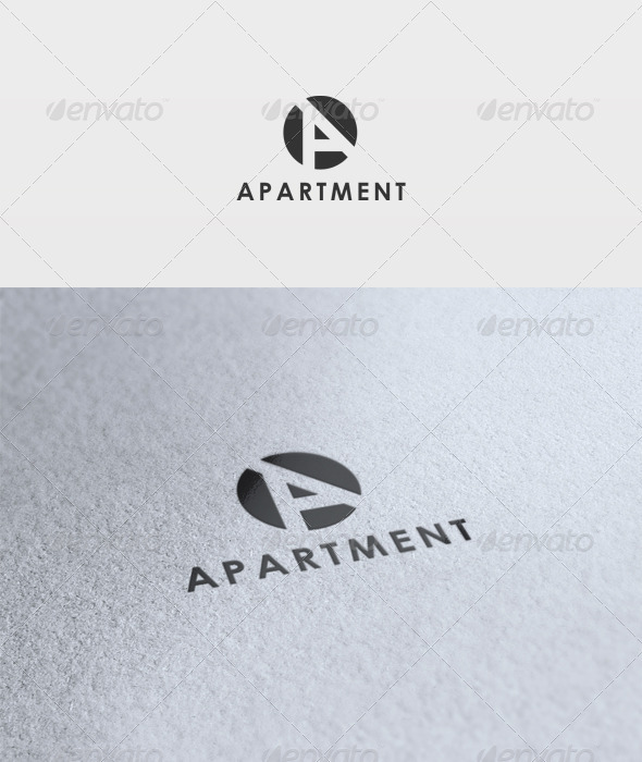Apartment Logo - Letters Logo Templates