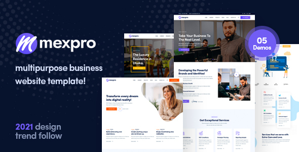 Marvelous Mexpro - Multipurpose Business HTML Template