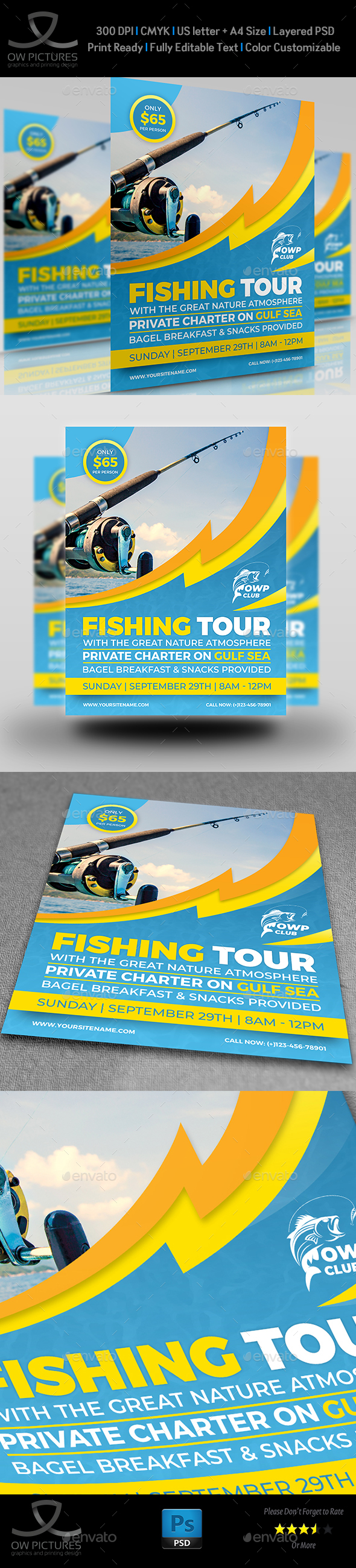 [DOWNLOAD]Fishing Flyer Template