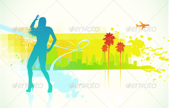 Urban background - Backgrounds Decorative