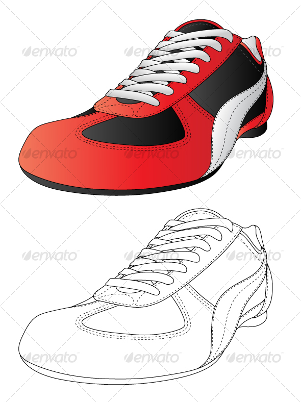 Sport shoes - Sports/Activity Conceptual