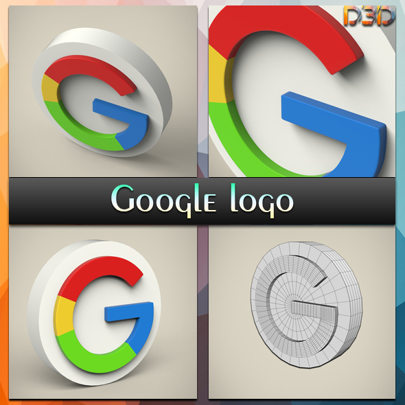 Google logo - 3Docean 30744509