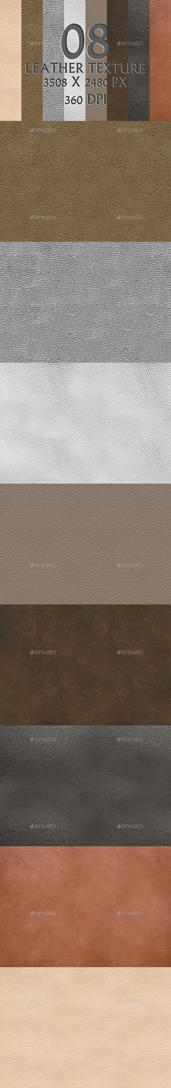 8 Leather Texture Background