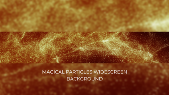Magical Particles Widescreen