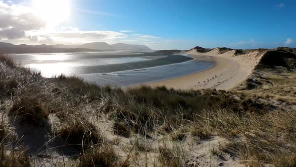 The Coast Between Kiltoorish Bay Beach and the Sheskinmore Bay Between Ardara and Portnoo in Donegal alt