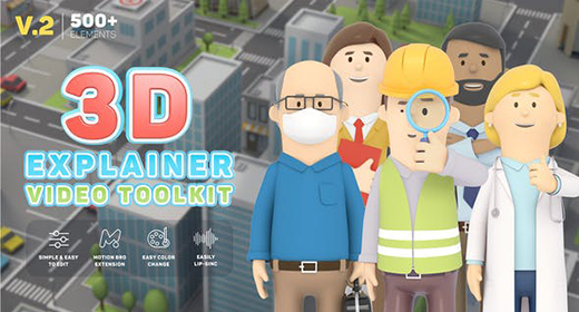 Audio Music for 3D Animation Explainer Video