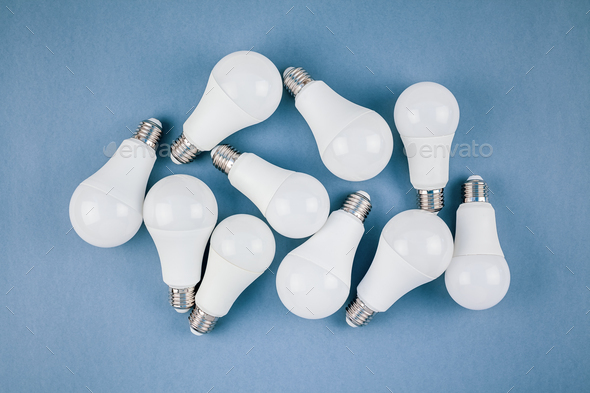 saving and friendly LED bulbs Stock Photo by nzooo