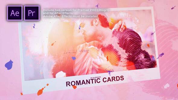 Romantic Cards Ink Slideshow By Transmaxx Videohive