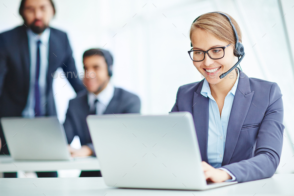 Operator at work - Stock Photo - Images
