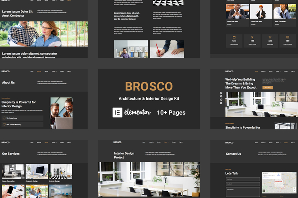 Brosco - ArchitectureInterior - ThemeForest 30033324