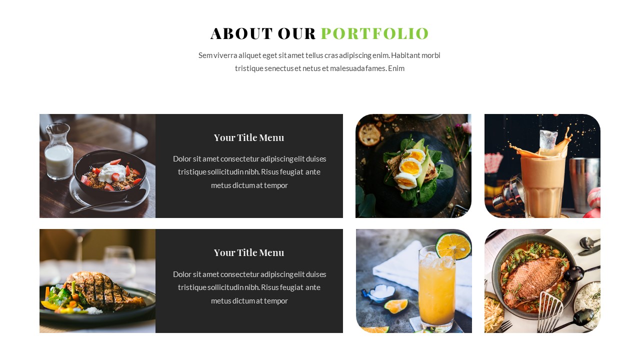 Eatnacos – Food Google Slides Presentation Template, Presentation Templates