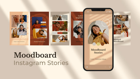 Moodboard Minimal Instagram Stories