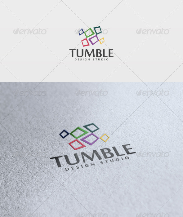Tumble Logo - Vector Abstract