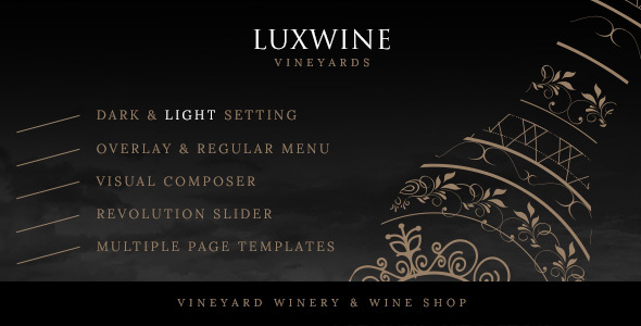 Luxwine - Wine - ThemeForest 20231178