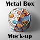 Metal Box Mockup 6K