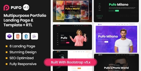 Pufo - Personal - ThemeForest 29045578
