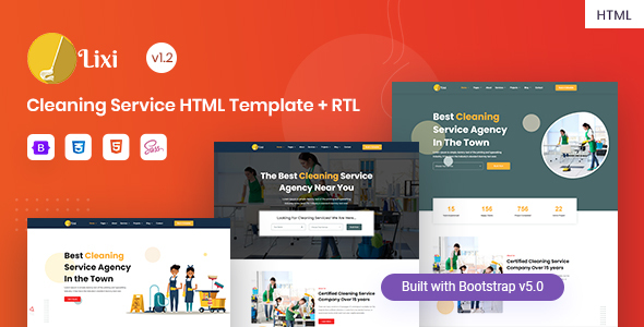 Lixi - Cleaning - ThemeForest 28329658
