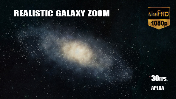 Realistic Galaxy Zoom