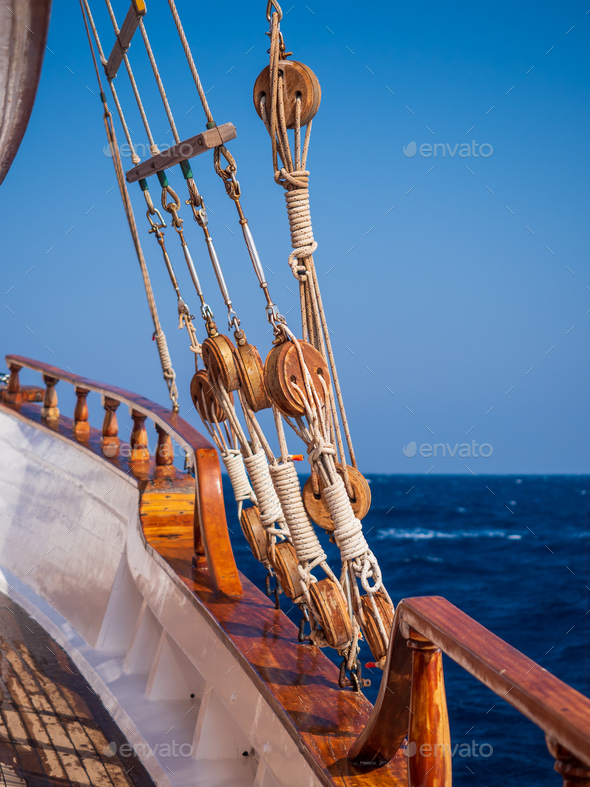 old sailing ship deck