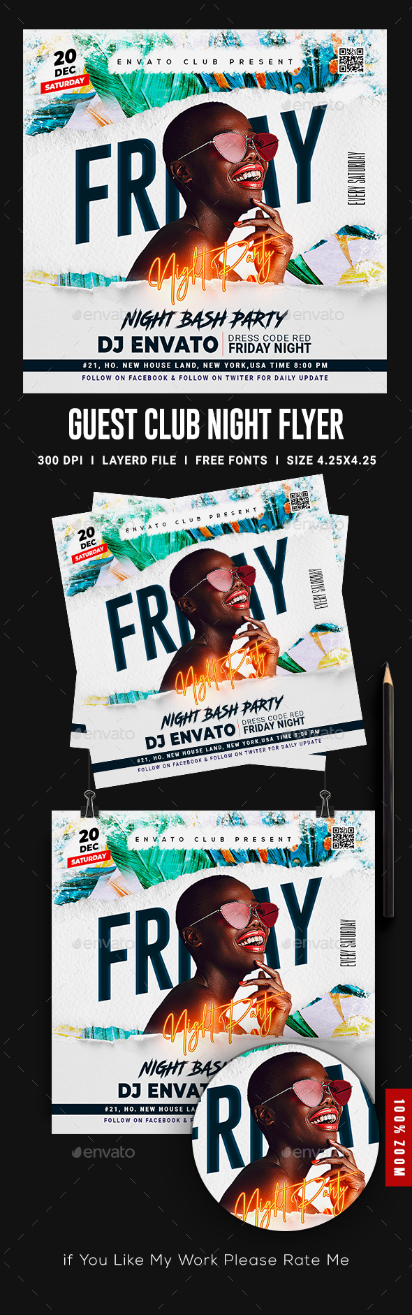 [DOWNLOAD]Night Club Flyer Template