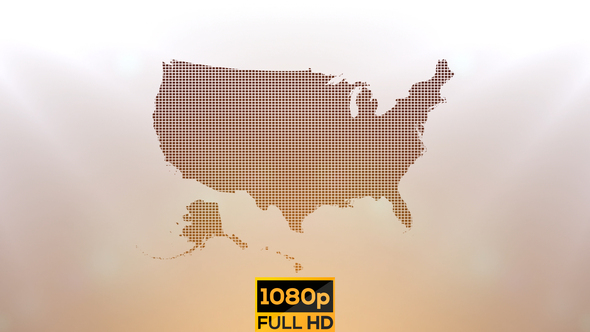 Abstract United States Of America Map Opener alt