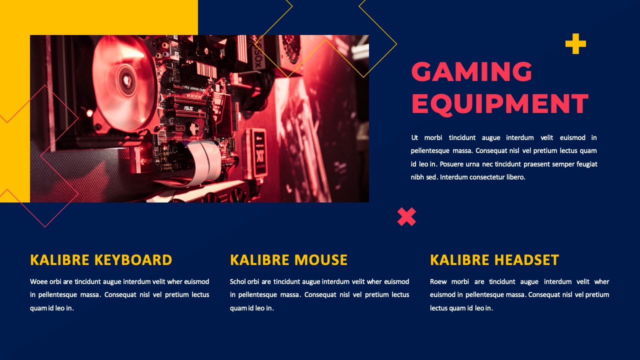 Kalibre - Esport Gaming Powerpoint, Presentation Templates | GraphicRiver