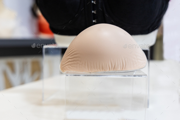 Silicone Breast Prosthesis After Breast Cancer Stock Photo 2049985760
