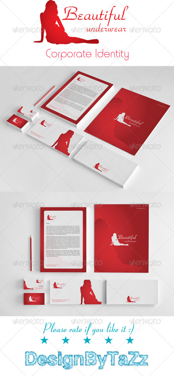 Beatiful Corporate Identity Package - Stationery Print Templates