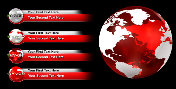 World Lower Thirds - VideoHive 2820970