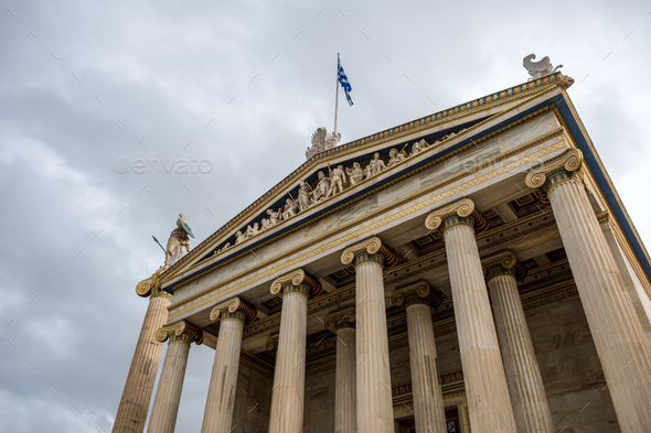 The Academy of Athens - Stock Photo - Images
