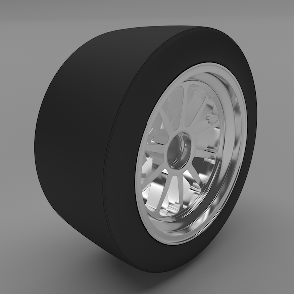 Race car wheel - 3Docean 30833324