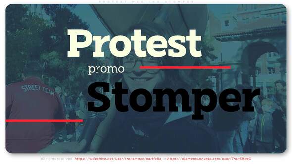 Protest Meeting Stomper - VideoHive 30833923