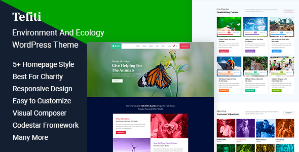 Tefiti- EnvironmentEcology WordPress - ThemeForest 20784360
