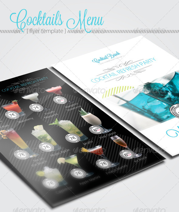 Cocktail Party Invitation Template - Clubs & Parties Events