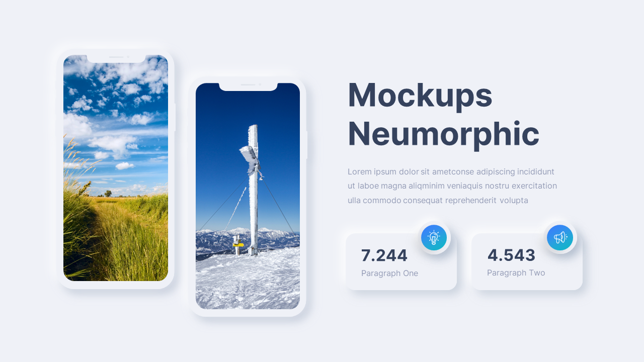Neumorph - Neumorphic Corporate Business Google Slides Presentation ...