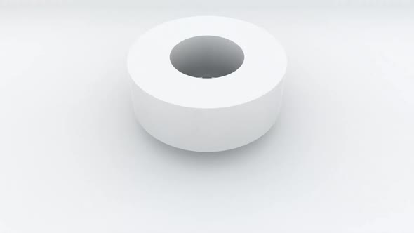 Cylinder Into a Dis alt