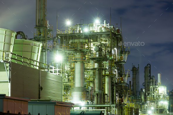 Industrial complex - Stock Photo - Images