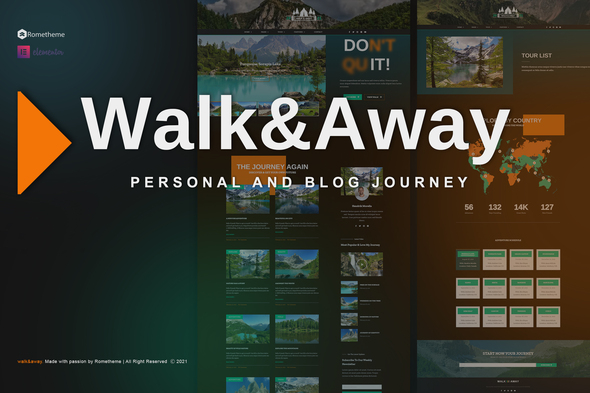 WalkAway - Travel - ThemeForest 30883115