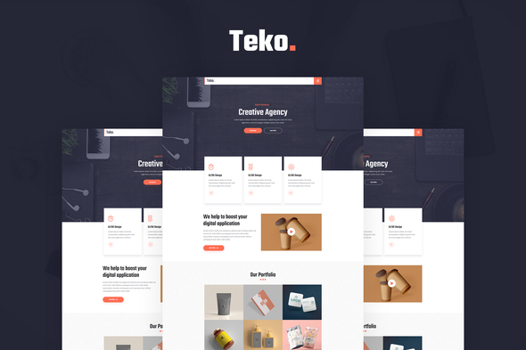 Teko - Creative - ThemeForest 30757465