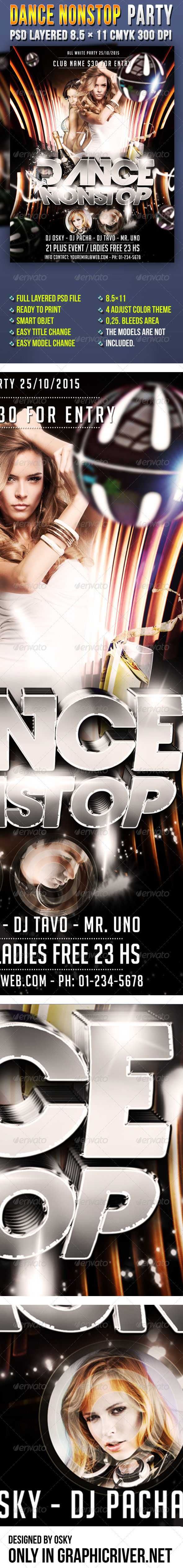 Dance Nonstop Party - Clubs & Parties Events
