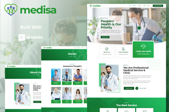 Medisa - Medical - ThemeForest 30782110