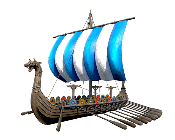 The Viking Ship - 3Docean 30897272