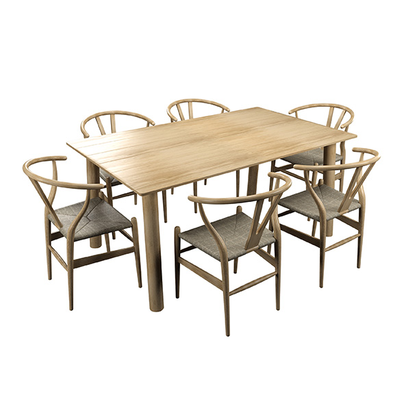 Modern table with - 3Docean 30898627