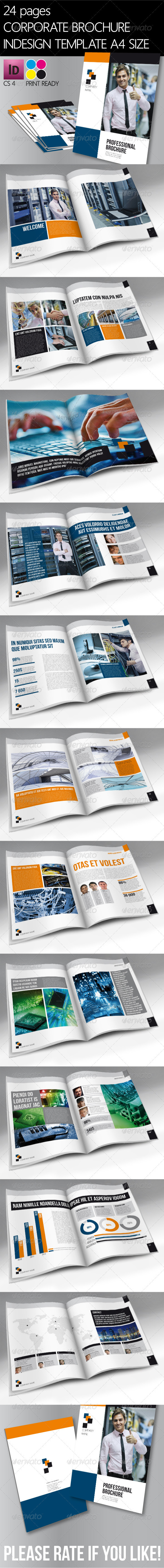 24 Pages Brochure - Brochures Print Templates