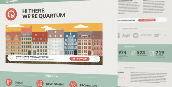 Quartum PSD Template