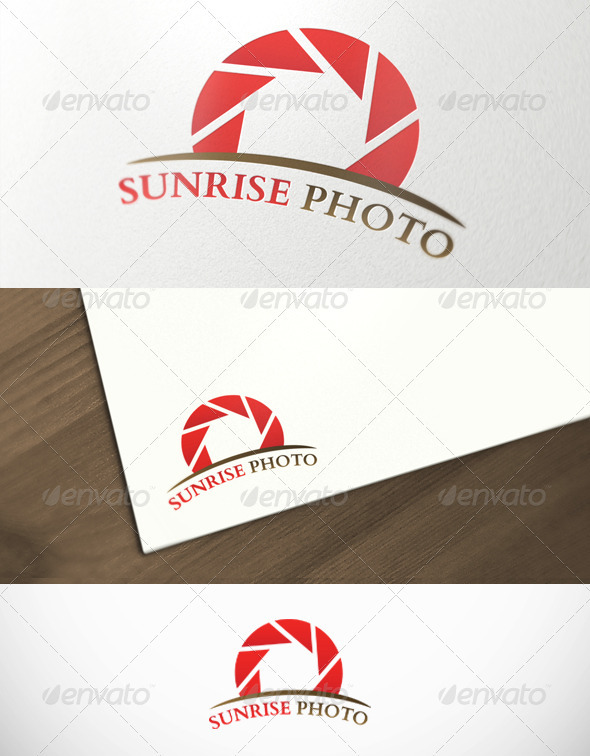 Sunrise Photography Premium Logo Template - Objects Logo Templates