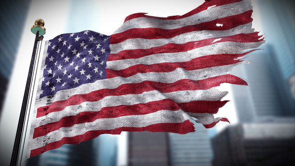 Flag Mock Up - VideoHive 30899189