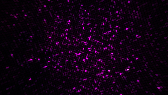 Purple LED Light Wall