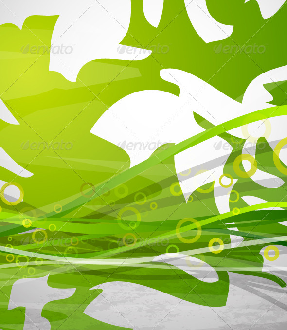 Vector Abstract Nature Background - Nature Conceptual