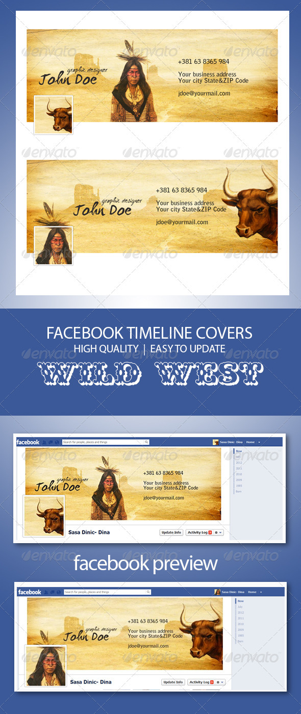 Wild West Facebook Timeline Covers - Facebook Timeline Covers Social Media